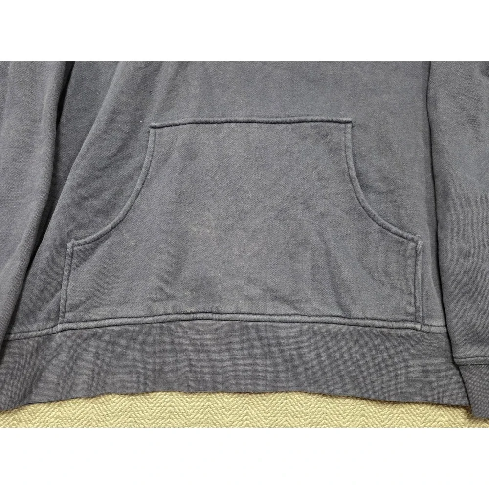 The North Face Mens A5 Series Navy Blue Logo Hoodie Sweatshirt Large‎